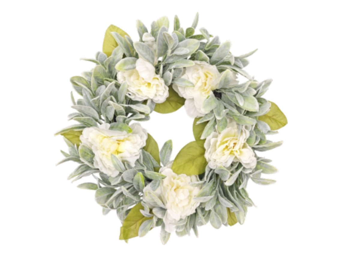Peonies Simuled Peonies For Garland De La Puerta Delantera