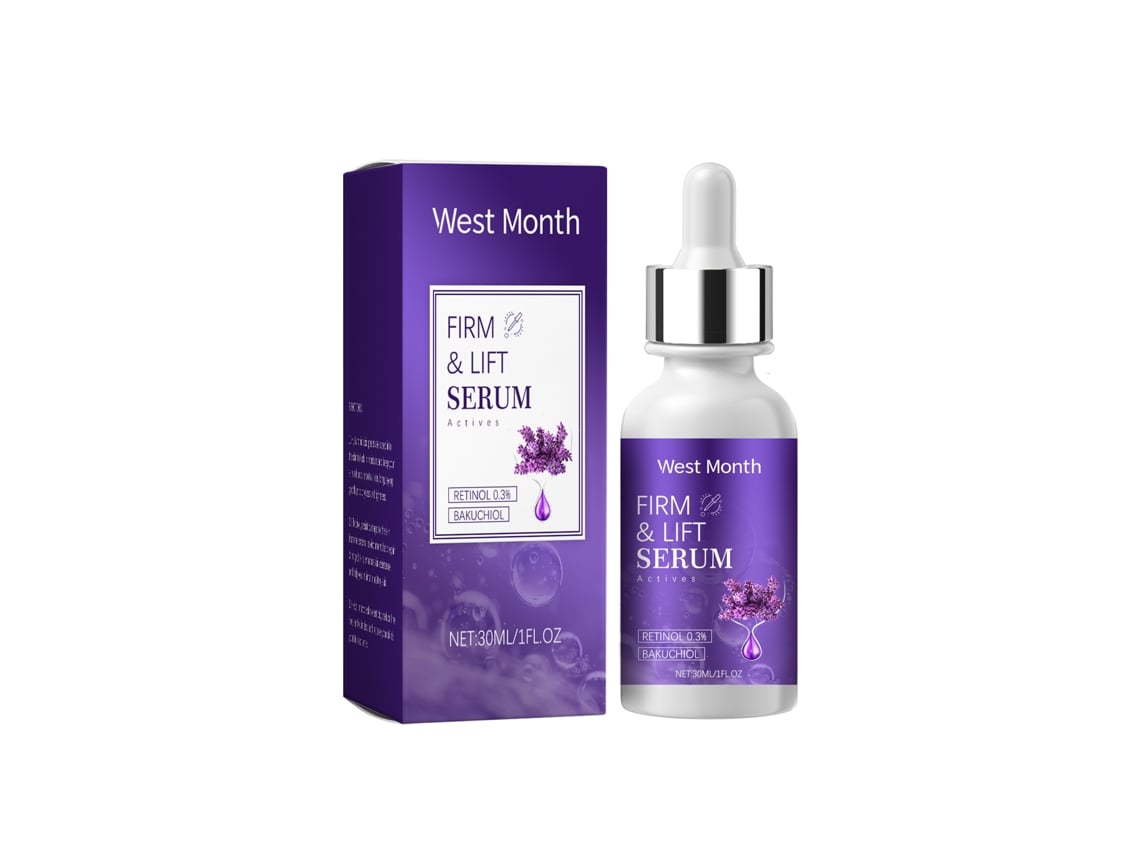 Sérum reafirmante con retinol para una piel radiante y juvenil.