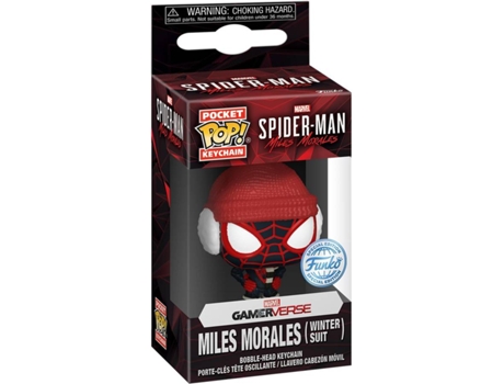 Llavero FUNKO POP! Keychain: Miles Morales- Winter Miles