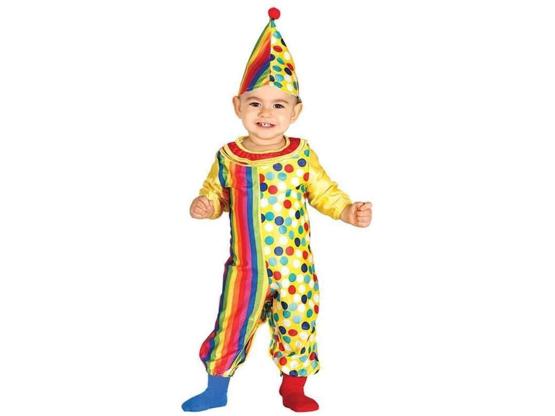 Disfraz de Bebé DISFRAZZES Payasito (Talla: 6 a 12 meses)