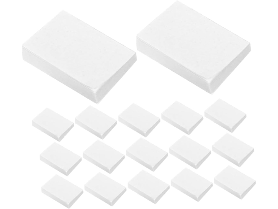 Juego De 60 Piezas De Accesorios En Blanco Para Casas De Muñecas, Ideales Para Manualidades En Miniatura.