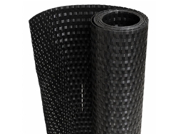 Toldo para balcón ratán sintético negro VIDAXL (500x90 cm)
