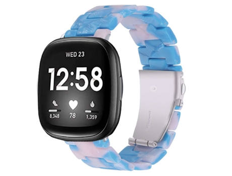 Correa Resina Luxury Aqua Fitbit by Google Versa 2