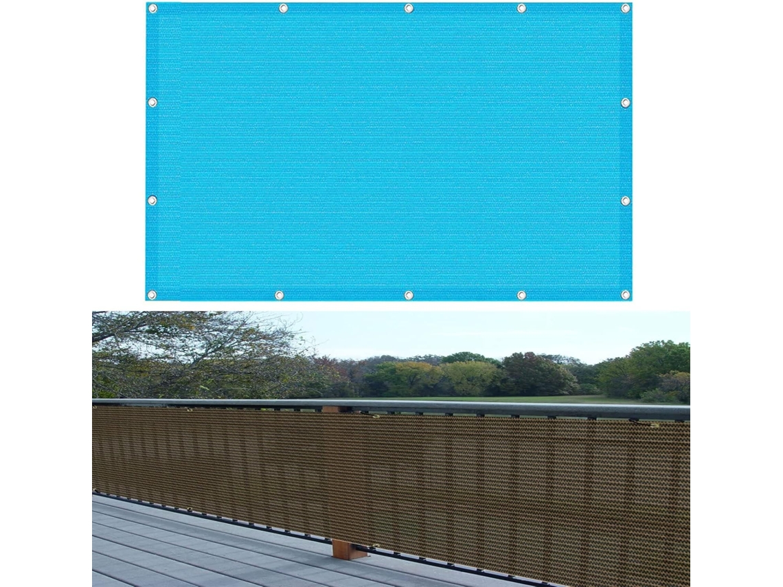 75 X 200 Cm, Pantalla Privacidad, Guojun, Hdpe 220 G/m², Transpirable, Para Balcón, Jardín
