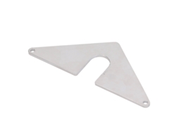 Placa de montaje de boquilla de manguera de aluminio y acero inoxidable para jardín y hogar