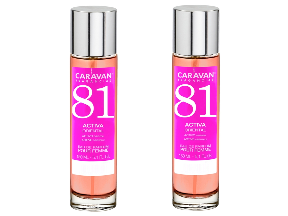 Set de 2 CARAVAN perfume de mujer nº81 - 150ml