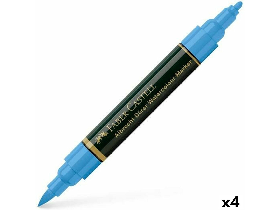 Rotuladoras FABER-CASTELL Durer Azul 4 Unidades