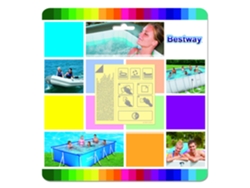 Kit Reparación Camino Adhesivo Bajo Agua 10 Unidades BESTWAY
