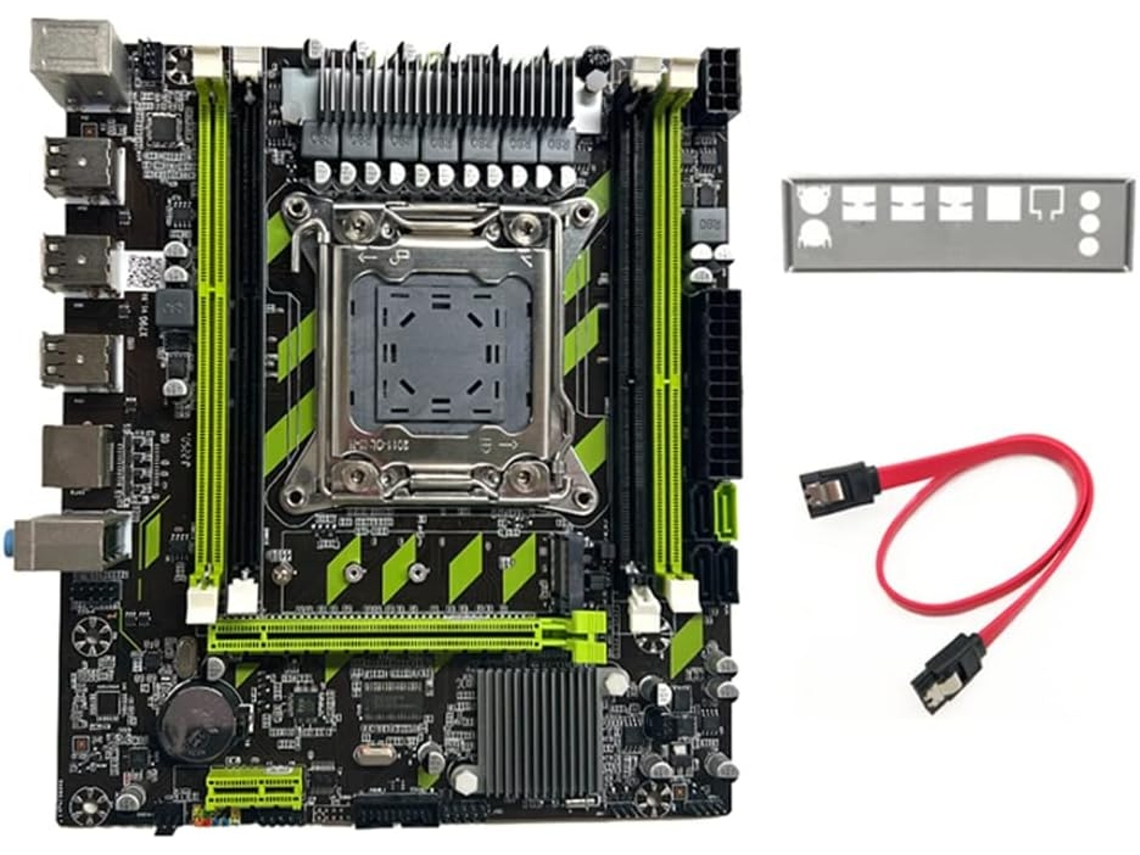 Placa Base X79g, Lga2011, 4 Ranuras Ddr3 Recc, M.2 Nvme Pci-e X16, 6x Usb 2.0, Sata 3.0