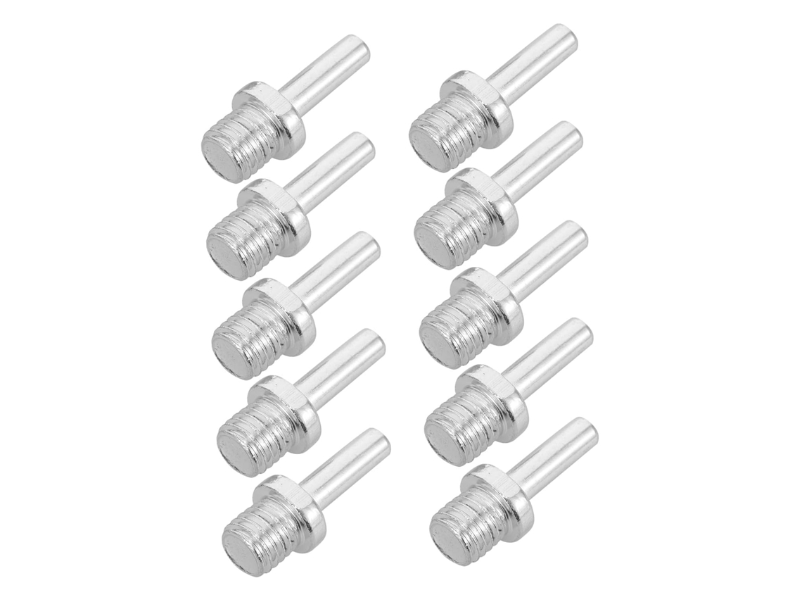 Juego De 10 Piezas De Adaptadores Para Amoladora Angular, Varillas De Conexión Y Pulidoras.