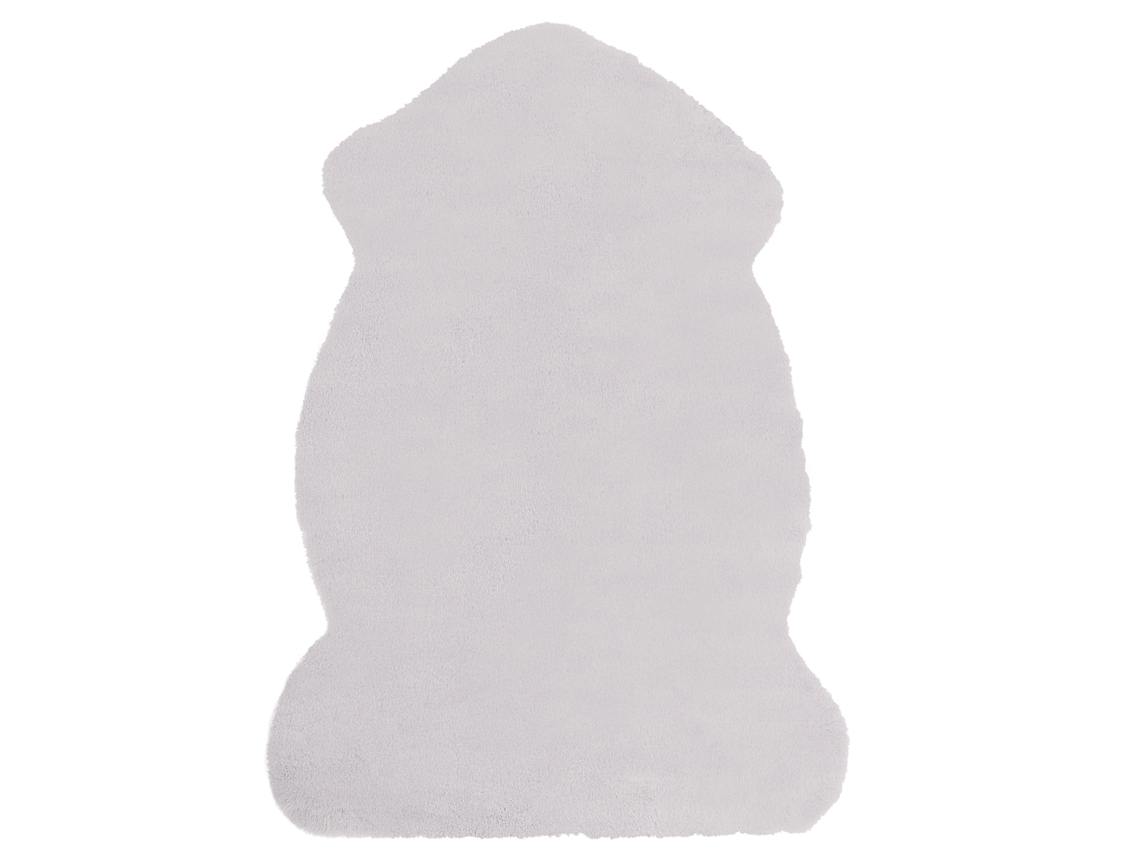 Alfombra de diseño moderno BELIANI Undara de Acrílico Gris 60x90