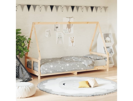 MAISON EXCLUSIVE - Estructura de cama para niños madera maciza de pino 80x200 cm