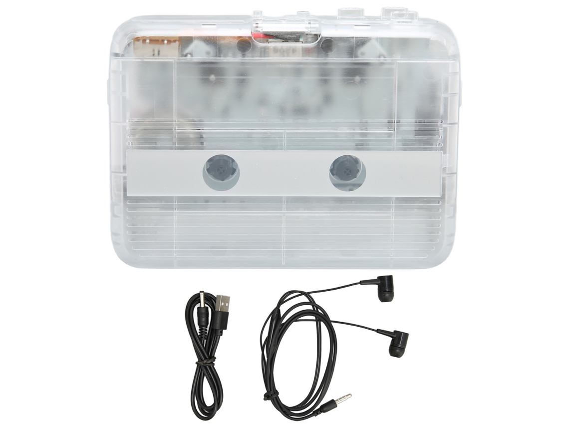 Reproductor De Casetes Bluetooth Portátil (bluetooth 5.0, Función De Reversión Automática)