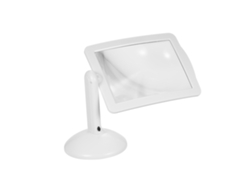 Lupa De Página Completa 3x Con Luz Led, Lámpara De Aumento Para Lectura De Escritorio