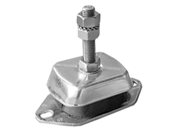 Suporte Elástico de Aço Galvanizado Prateado 120 X 100 Mmancor