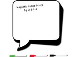 Pizarra magnética con recordatorio para refrigerador, con bolígrafo, para avisos de oficina, letreros de limpieza en seco, Ckb Ltd