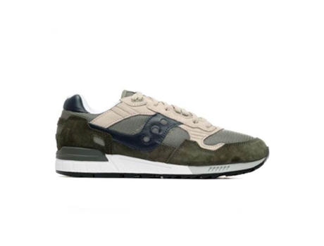 Zapatillas de Hombre SAUCONY Shadow Piel Verde (42.5)