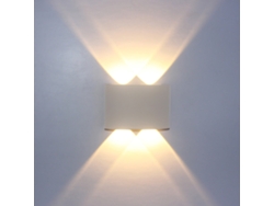 2026-lámpara De Pared Moderna Led 85-265v, Aplique De Pared Con Luz Arriba Y Abajo, Iluminación Interior Para Dormitorio Balcón Pasillo Escaleras