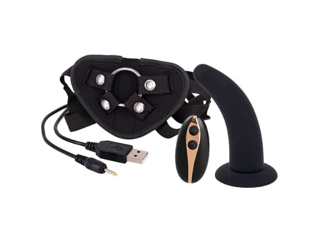 Vibrador Sevencreations Arnes Strap On con Consolador 125 cm