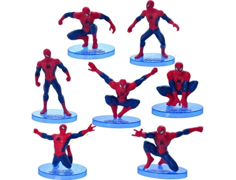 Set de Figuras OEM Spiderman (7 unidades - 11 cm)