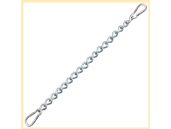 2026-cadena Con Dos Mosquetones, Ajuste Variable Para Sillón Hamaca (cadena 99 Cm)