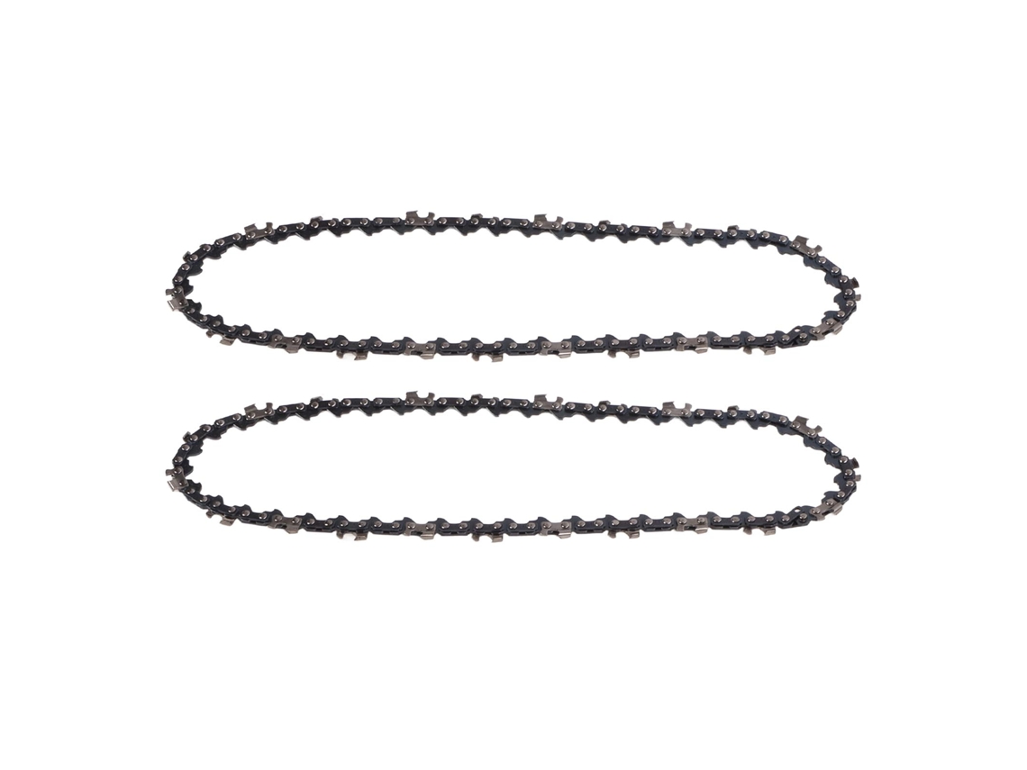 2 cadenas de motosierra de 8 pulgadas de acero al manganeso de alta dureza para accesorios de motosierra.