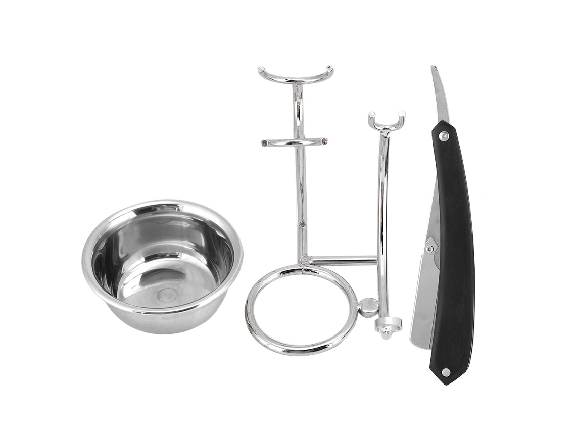 Jabón Kit, Bandeja para aderezar y Soporte de acero inoxidable (3 piezas)