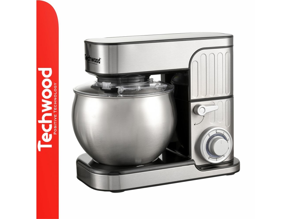 1300W Mezclador Eléctrico Con Una Taza Inoxidable De Techwood 6L