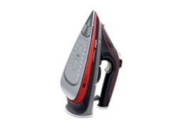BRAUN Si 5057 Rd Plancha a Vapor Suela de Cerámica 2700 W Negro Rojo