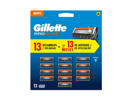 Recambio de cuchillas GILLETTE Proglide 13 unidades