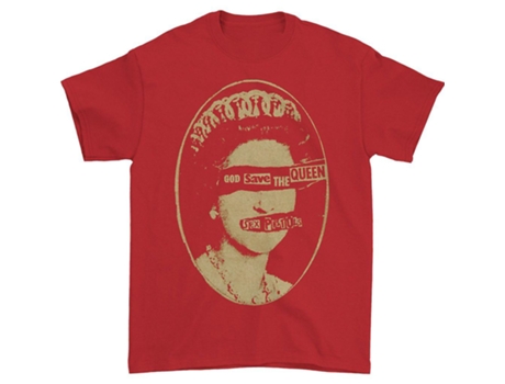 Camiseta ROCKINSTONE Sex Pistols God Save The Queen (XXXL)