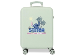 Disney Maleta De Cabina Abs Rígida Stitch Just Chill Verde