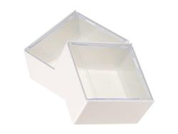 Set de 2 cajas organizadoras de filtros de papel y recipientes de plástico. TRUYUETY