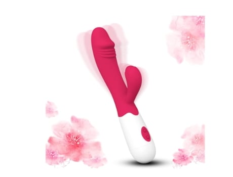 Consolador de silicona de simulación, vibrador femenino recargable, masajeador de punto g doble, Juguetes sexuales BISBISOOUS