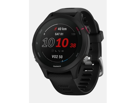 Smartwatch GARMIN Forerunner 255S Music (Bluetooth - Até 12 días de autonomía - Negro)