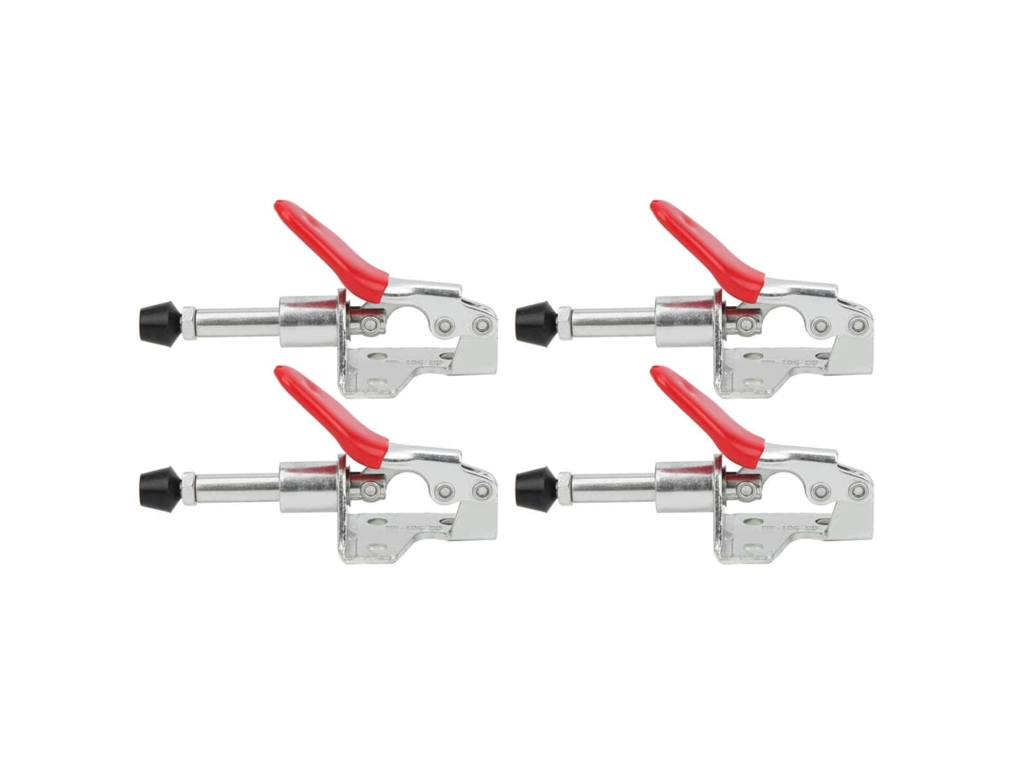 4 Peças De Abraçadeira De Alavanca Fixa Gh-301am, Carga 45kg, Liberação Rápida, Ferramenta Manual