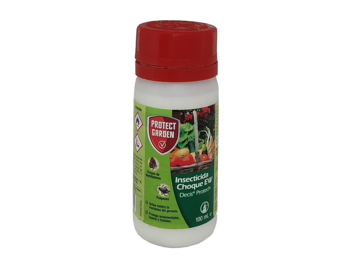 PROTECT GARDEN Inseticida Choque Ew Decis Protech Proteção Ornamental de Pomares e Árvores Frutíferas Caixa 12 x 100 Ml