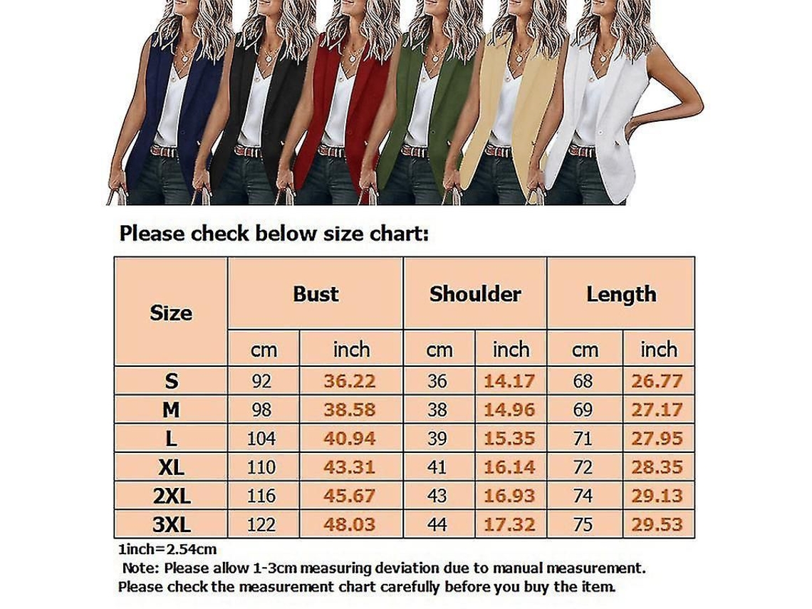 2026-chaleco Sin Mangas Para Mujer Casual Traje Blazer Abrigo De Trabajo Primavera Otoño Invierno