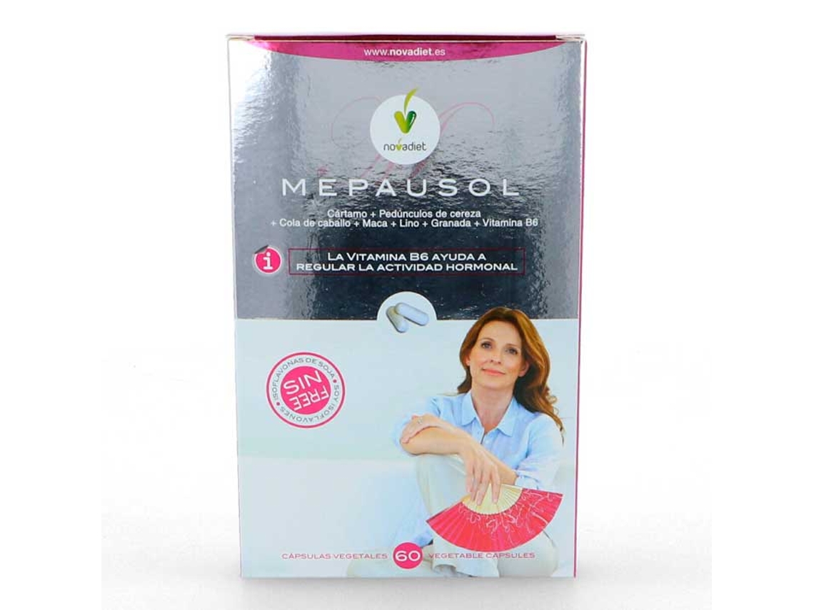 Complemento Alimentar NOVADIET Mepausol 60 Cápsulas