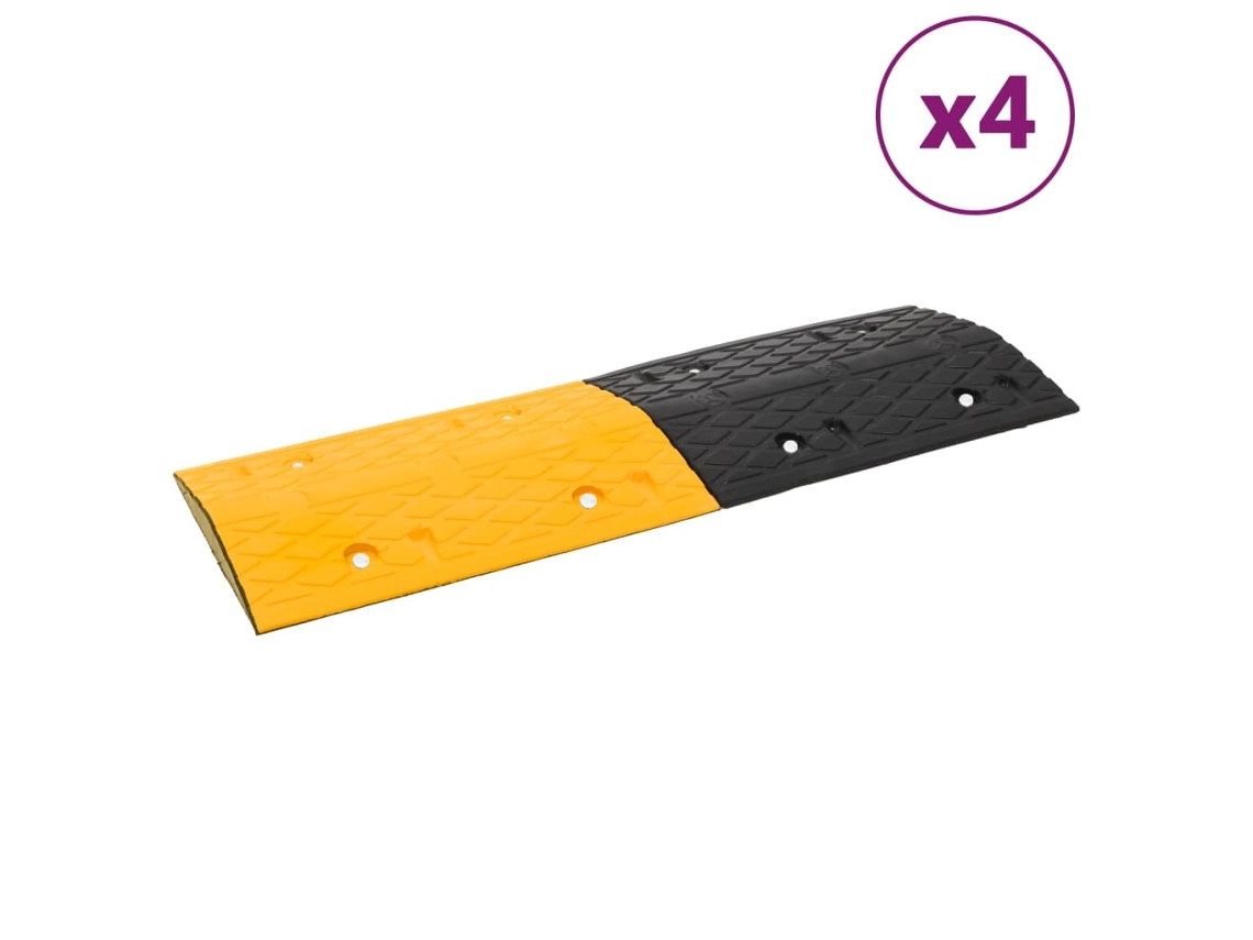 Conjunto 4 Badén VIDAXL (97x32.5x4cm)