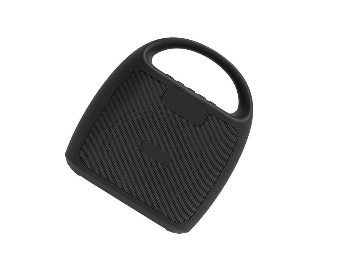 Caixa De Som Portátil Sem Fio Com Bt 5.0 Resistente À Água Hifi Estéreo Fm Aux Pen Drive Bateria 3000mah