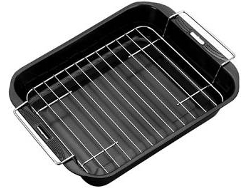 Tablero profundo de horno c/parrilla TESCOMA Saphir (38 x 28 cm)