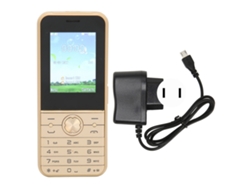 Teléfono Móvil Desbloqueado 2g Para Ancianos Con Botones Grandes, Alto Volumen, 3000mah, 2.4" Oro (enchufe Ee.uu.)
