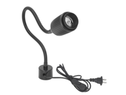 2026-lámpara De Trabajo Led Con Cuello Flexible Y Base Magnética 6500k Luz Blanca Para Taller Mesa De Trabajo Máquina De Coser