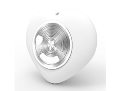 Altavoz Bluetooth flotante IPX7 RGB LED para piscina, ducha y fiesta, color blanco Yizhood
