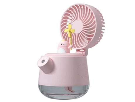 Ventilador de aire acondicionado portátil Ventilador de refrigeración evaporativo Enfriador de aire evaporativo Ventilador de refrigeración rosa BI...