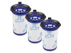 Filtros De Repuesto Flkwoh (3 Unidades) Para Aspiradoras Rowenta Air Force 360 Rh9051wo Rh9057wo Rh9059wo Rh9081wo Rh9086wo Y Tefal Air Force 360.