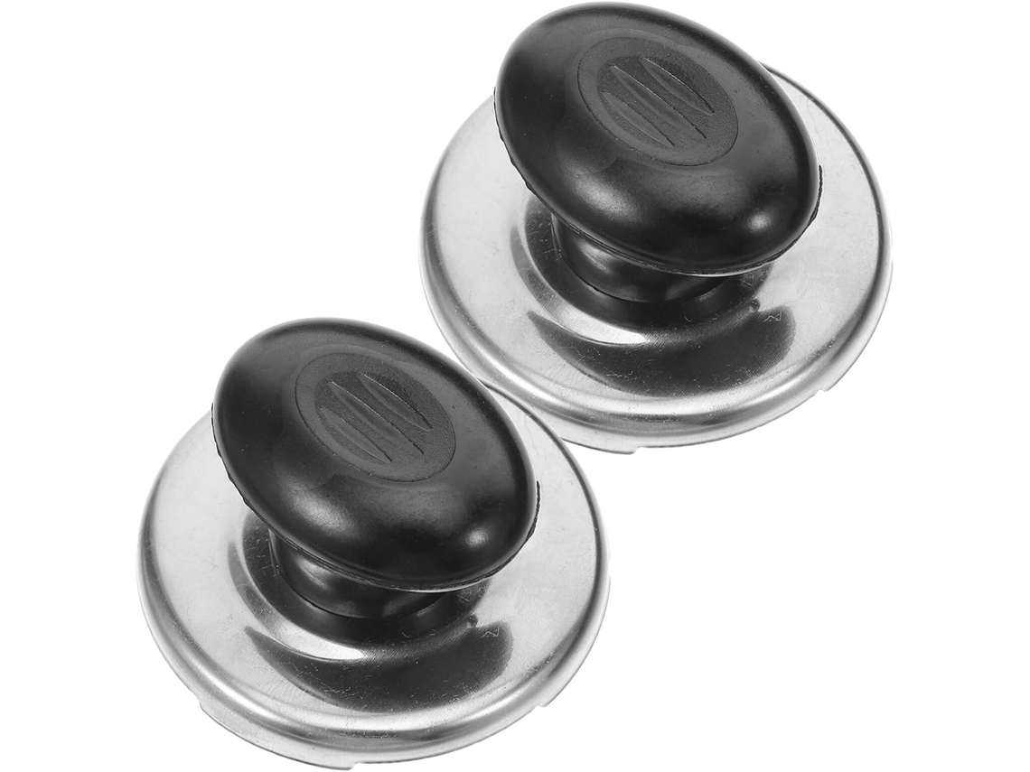 Juego de 2 accesorios para tetera con silbato, asa de repuesto para tapa de tetera, asa Gokoco