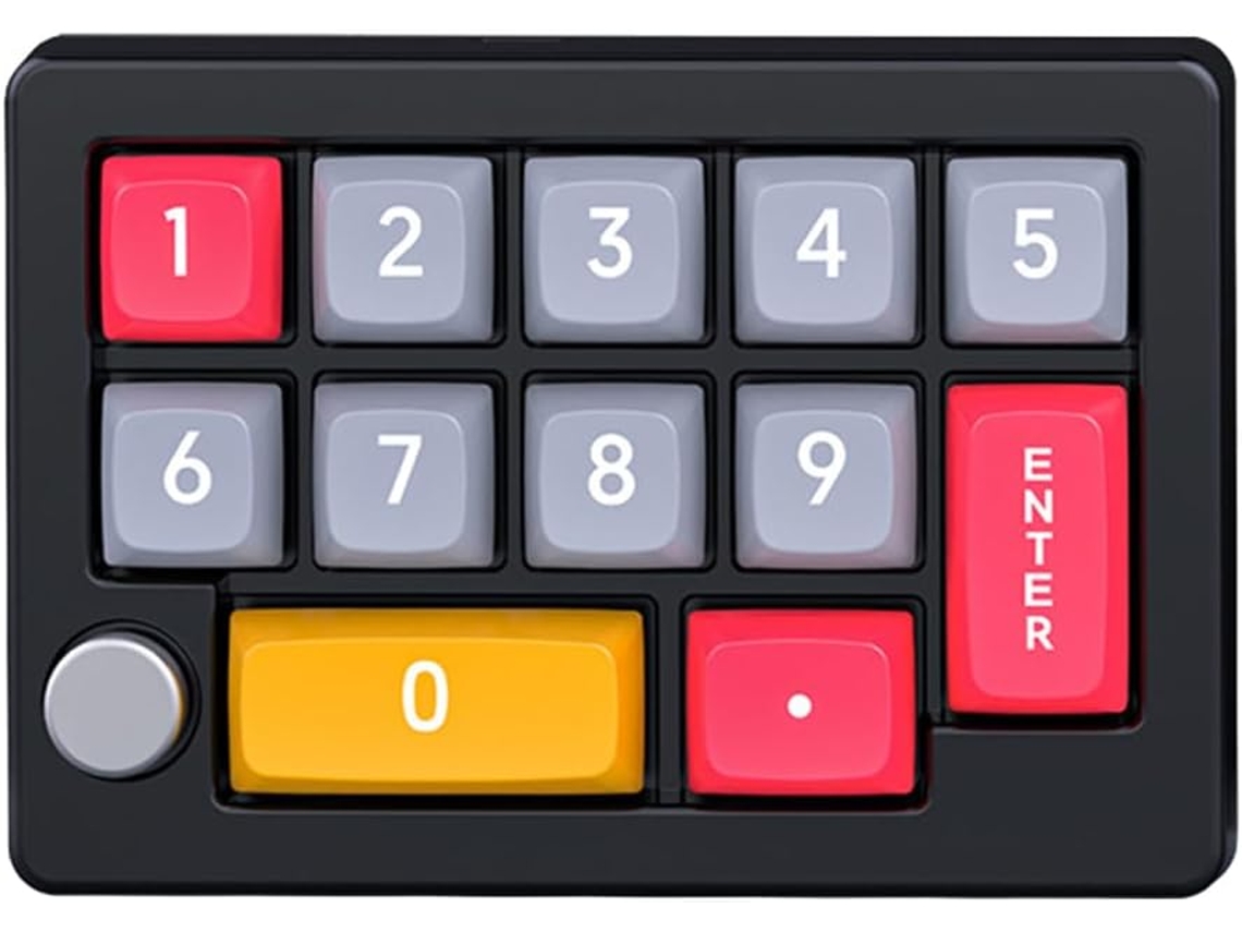 Teclado Macro Programable De 13 Teclas, Interruptor Mecánico Totalmente Intercambiable En Caliente.