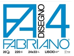 FABRIANO 51600697 Papel para Dibujo Áspero